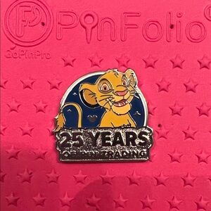 Walt Disney World - Wave A 2025 - Trading Pin - Simba
Authentic Pin